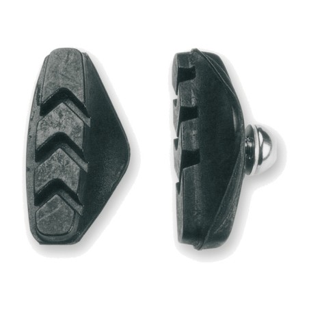 set of 2 road bike brake shoes with shimano caliper system 105
