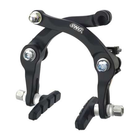 alhonga bicycle u brake system fusion forged alloy coil springs black