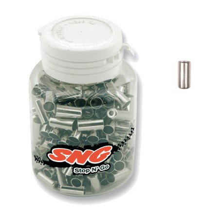 sleeve, cable 5mm brass (can 250u) bicycle