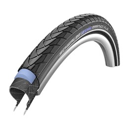 cubierta rigida negra marathon plus smart guard 26x1.75