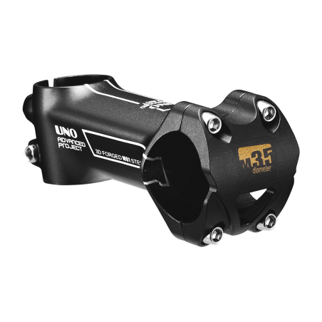 představec řídítek uno m35 černý pro e-bike - 100mm / 125 gr