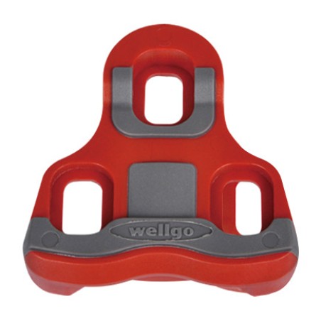 6º floating road cleats compatible with look pedals - wellgo road cleat set rc7b