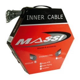 brake cable 1.6x1700mm in box of 100 units for mtb