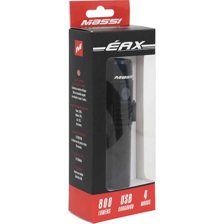 MASSI Ultralight EAX 800LM headlight with long-lasting