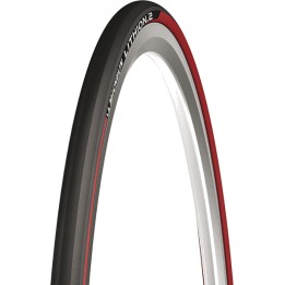 cubierta neumatico lithion2 v3 700x25 performance line plegable negra/rojo o a 25-622