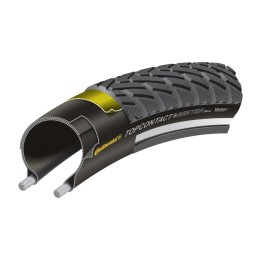 cubierta neumatico top contact ii winter premium 27.5x2.00 plegable negro reflectante 50-584