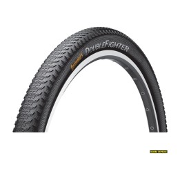 cubierta neumatico double fighter iii 24x1.75 skin rigida negro 47-507