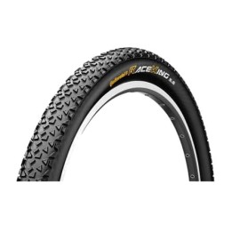 cubierta neumático continental race-king 26x2.00 skin rígida negra 50-559 para mtb