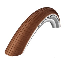 cubierta neumatico fat frank 26x2.35 k-guard activeline hs375 twinskin rigida marron/blanco ref. 60-559