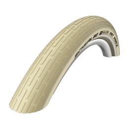 cubierta neumatico fat frank hs375 28x2.00rigida crema con reflectante 50-622