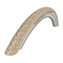 cubierta neumatico road cruiser 28x1.60/700x40c k-guard green comp.hs484 twinskin rigida crema 42-622