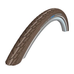 cubierta neumatico road cruiser 28x1.60/700x40c k-guard green comp.hs484 twins. rigida cafe ref. 42-622