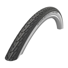 cubierta neumatico road cruiser 28x1.40/700x32c k-guard green comp.hs484 twinskin rigida neg/blan 37-622