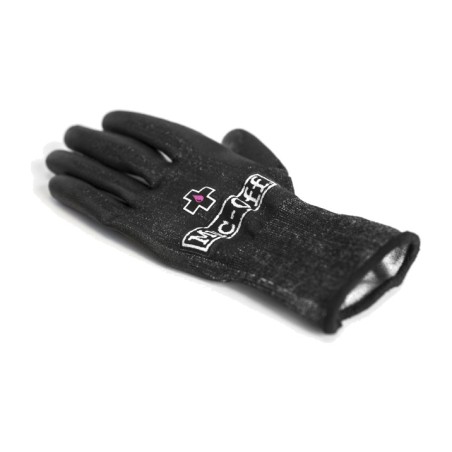 guantes de protección para mecánico sin latex - palma con revestimiento de poliuretano - ultraligeros y disponibles en varios tamaños - lavado a máquina