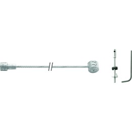cavo freno a tamburo a doppia testa con accessori inclusi 1.5 - 2250mm br-x89