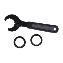 chiave per utensili per albero della cartuccia del movimento centrale con adattatori shimano hollowtech ii truvativ gxp fsa to-90