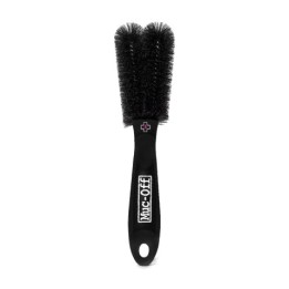 szczotka do czyszczenia roweru z podwójną główką (2 prong brush)