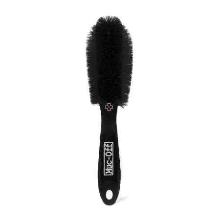 brush for cleaning bicycle components and wheels (wheel and component brush)