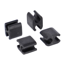 clips para cable e funda 4 mm  br-x120 4 mm (30u)