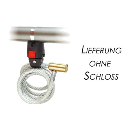 mini color seatpost adapter for padlocks