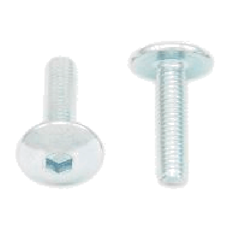 śruby z płaskim łbem okrągłym m5 x 0.80 x 20mm