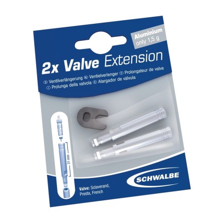 aluminum valve extension set  65 mm