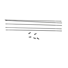 5er pack radio + mutter roubaix 276mm