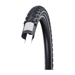 cubierta neumatico bicicleta rigida reflectante land cruiser plus 26x2.00 hs450 active punctureguard twinskin 50-559