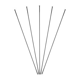 packung mit 5 speichen für vorderradfelge tour 275 mm