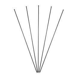 confezione da 5 raggi per cerchio anteriore volta 279 mm