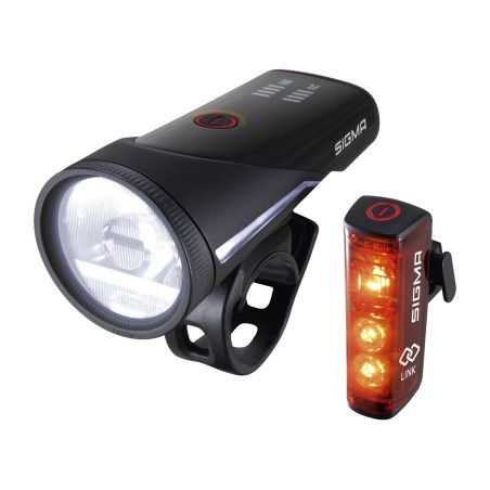 bicycle headlight kit aura 100 + blaze link