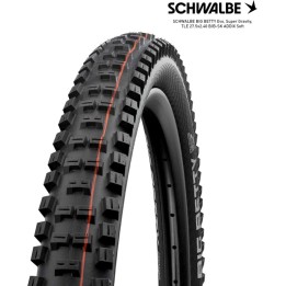 cubierta neumatico para bicicleta big betty evo super gravity addix soft 27.5x2.40 b/b-sk