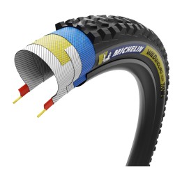 cubierta neumatico para bicicleta wild enduro trasera 29x2.40 racing line plegable 61-622
