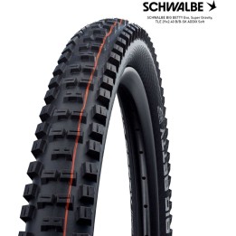 cubierta neumatico bicicleta big betty evo, super gravity, addix soft 29x2.40 b/b-sk