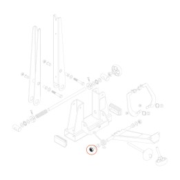 thin nylon nut 1/2 20 ts-2 ts-2.2 ts-2.3 ts-4.2 ts-6 fcg-1