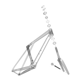 LAPIERRE Eix davanter per a bicicleta XELIUS DRS KLP00090