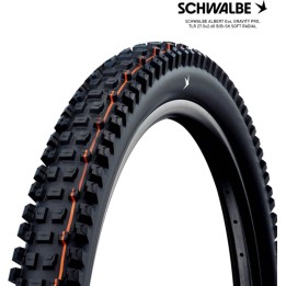 cubierta neumatico bicicleta albert evo 27.5 gravity pro soft radial 27.5x2.60 b/b-sk