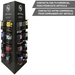 vertical promotional display for store 50x140 cm