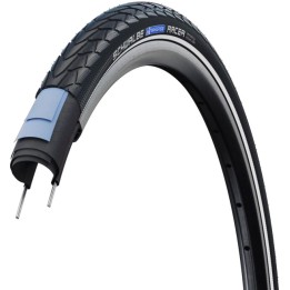 cubierta de neumático ligera urbana con protección antipinchazos marathon racer 700x38c hs429 standard r-guard addix green rigida refl 40-622