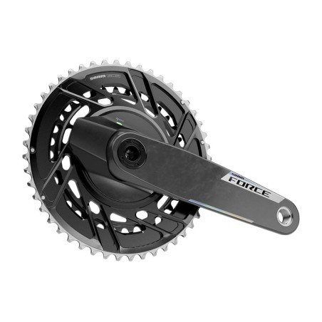 kranksæt med karboneffektmåler force axs e1 dub thread mount 48x35d