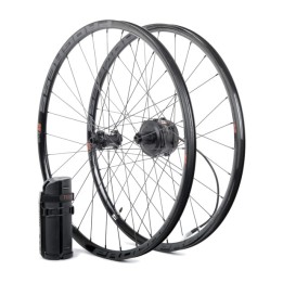 zestaw kół szosowych/gravel set e-moto evo 15/12x100/12x142 shimano