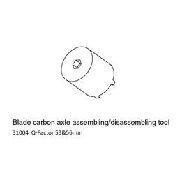 shaft tool for extraction blade carbon qf-53&56