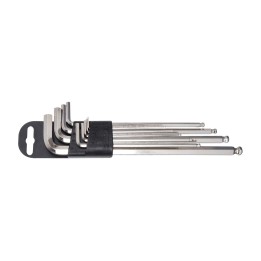 set di chiavi a brugola sferiche lunghe 1.5-10