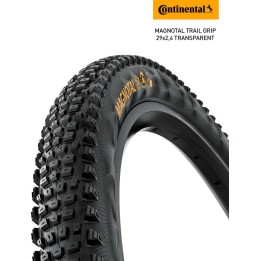 cubierta neumatico magnotal downhill soft tr 29x2.4 trail casing transparent, grip compound