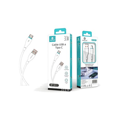 cable. usb a tipo c 1m 3a
