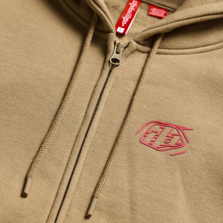 TROY LEE DESIGNS Pullover con cappuccio in cotone e