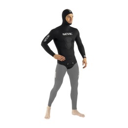 chaqueta de traje de neopreno con capucha shark