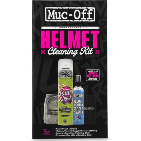schoonmaakset voor helm