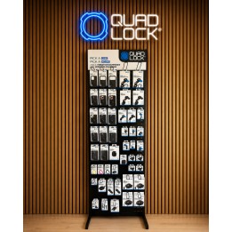 expositor sem painel superior letrero
