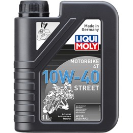 aceite de motor sintético en botella advanced full 4t 10w-40 street 1l